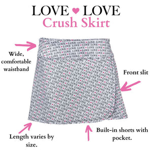 Crush Skirt-Peace and Love