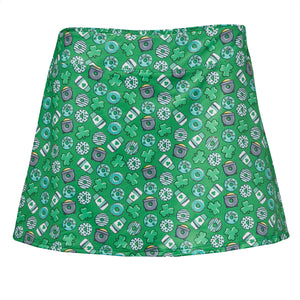Open image in slideshow, Pickleball Pocket Skirt-Lucky Latte
