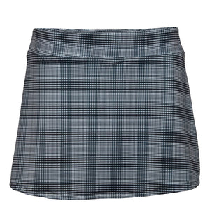 Open image in slideshow, Pickleball Pocket Skirt-Grey/Black Plaid
