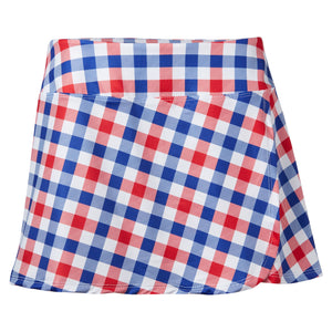 Open image in slideshow, Crush Skirt-Red/White/Blue Gingham
