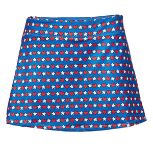 Open image in slideshow, Sassy Skirt-Stars &amp; Hearts
