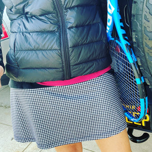 Sassy Skirt-Black and White Gingham