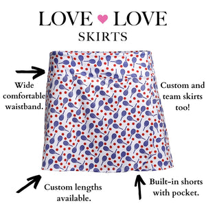 Crush Skirt-Pink Hawaii