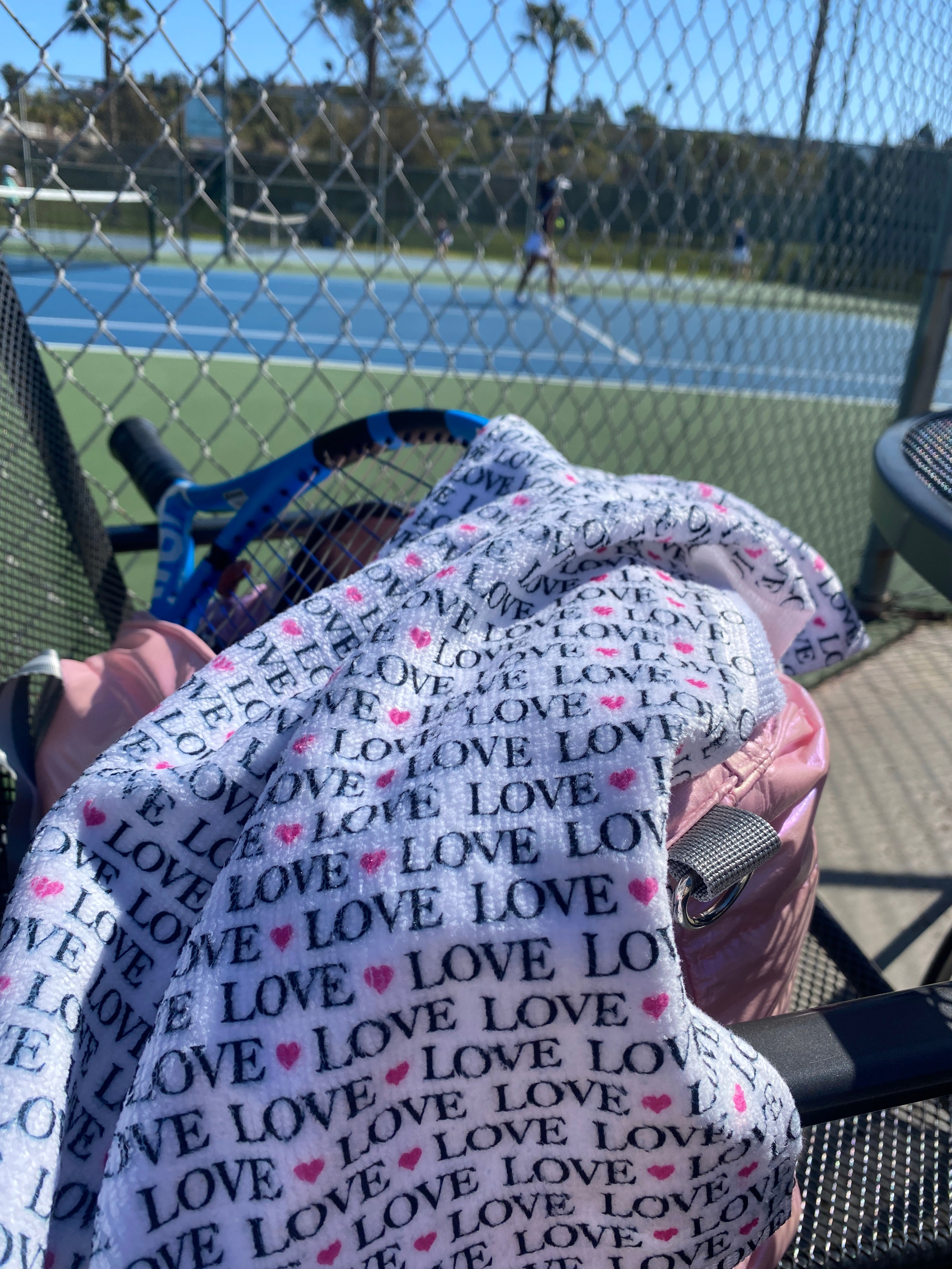 Love Love Logo Towel