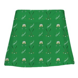 Open image in slideshow, Tee Time Golf Skirt-Cheers!
