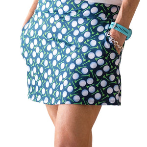 Tee Time Skirt-Custom Honey Bee