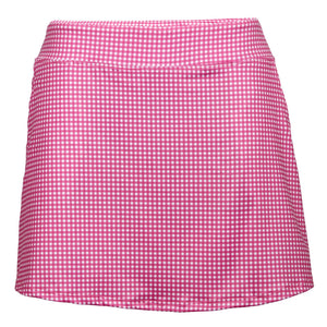 Open image in slideshow, Pickleball Pocket Skirt-Pink Gingham
