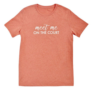 Meet Me On The Court Graphic Tee