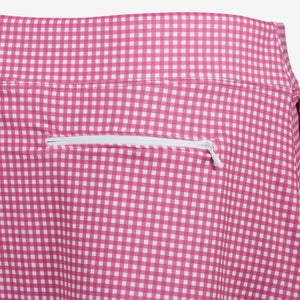 Tee Time Skirt-Pink Gingham
