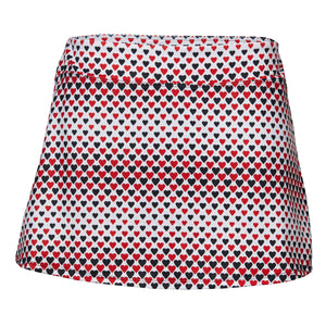 Open image in slideshow, Pickleball Pocket Skirt-Queen Of Hearts
